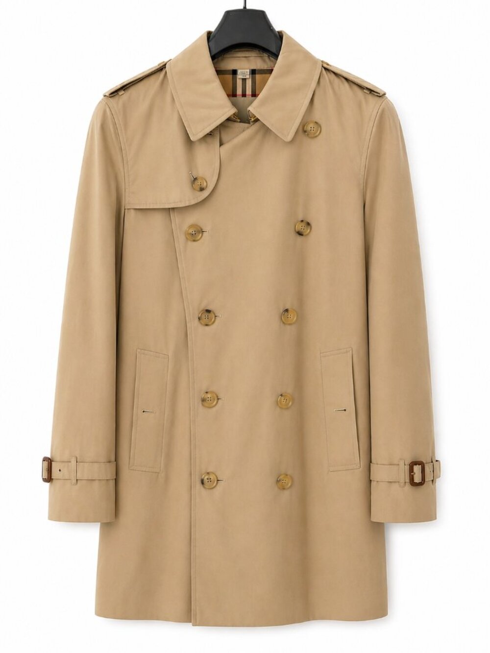 Burberry “The Chelsea” Heritage Trench Coat, Honey [46]
